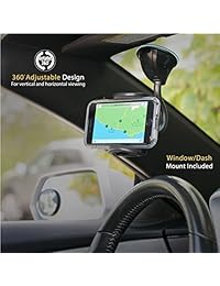 SCOSCHE StuckUp   Kit de montaje universal 2 en 1 para smartphone GPS con ventosa, Montura de ventana tablero