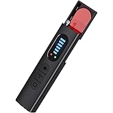 QEBAJI Hidden Camera Detectors, Spy Camera Finder, Portable Hidden Bug and Camera Detector, 5 Levels Sensitivity 6 Modes, Wireless Rechargeable for Home, Car, Hotel, Travel, 1 Pack, Full