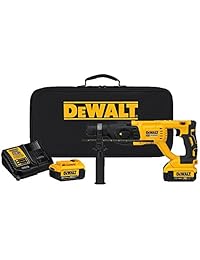 DEWALT DCH133M2 20V Max XR Kit de martillo giratorio sin escobillas con mango en D de 1"