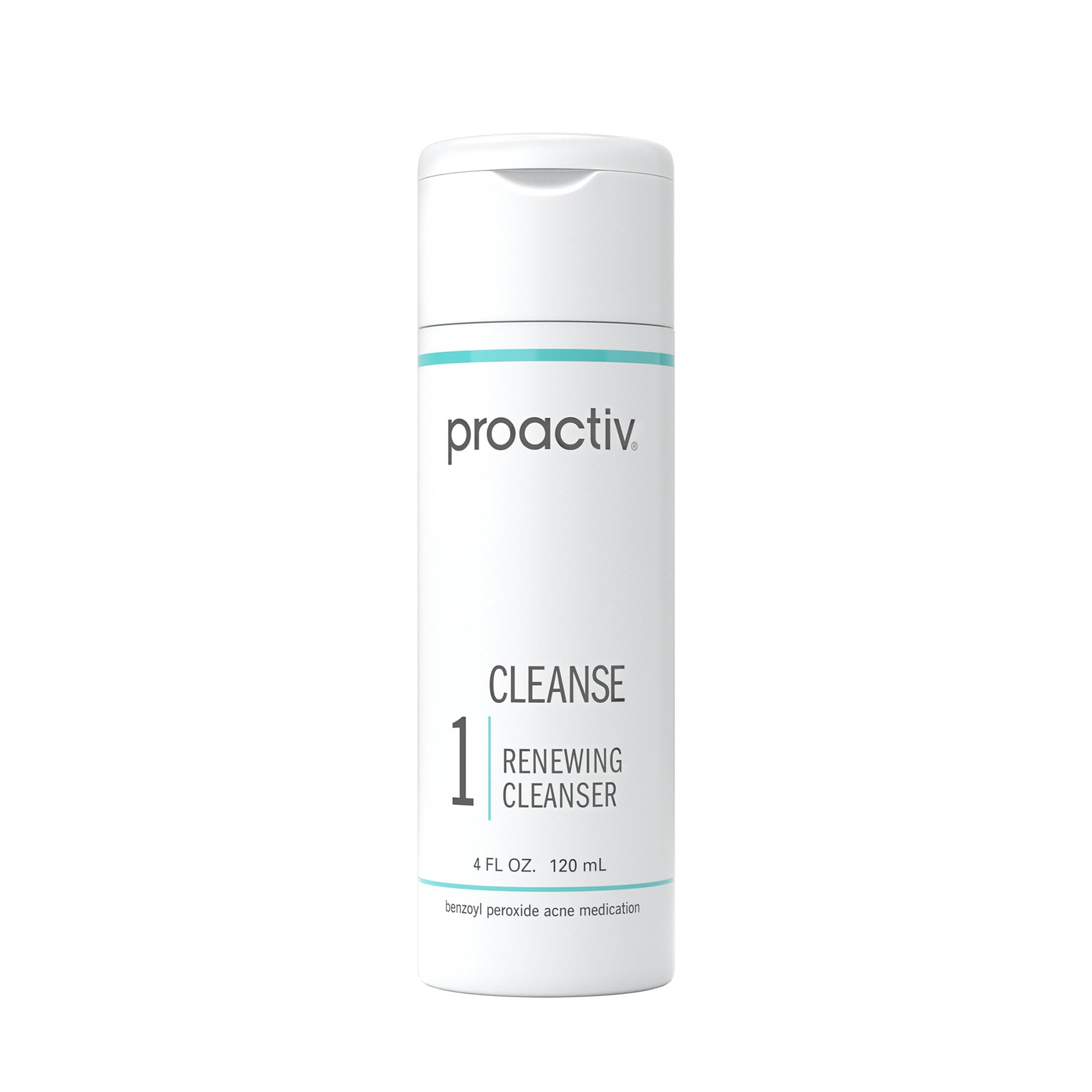 Photo 1 of Proactiv Acne Cleanser - Benzoyl Peroxide Face Wash and Acne Treatment - Daily Facial Cleanser and Hyularonic Acid Moisturizer with Exfoliating Beads - 60 Day Supply, 4 Fl Oz