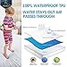 Waterproof Breathable Mattress Protector, Twin Noiseless Premium Smooth Mattress Cover, Deep Pocket Fit Up to 18 Inches, Soft Washable Bed Cover
