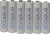 Newest version Panasonic Eneloop 4rd generation 12 Pack AA NiMH Pre-Charged Rechargeable Batteries -FREE BATTERY HOLDER- Rechargeable 2100 times