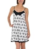 Rene Rofe Front Lace Panel Rayon Chemise
