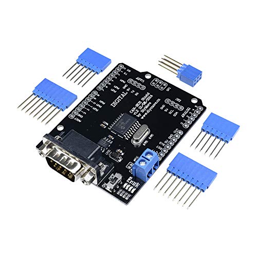 diymore MCP2515 EF02037 SPI CAN Bus CAN-Bus Shield Communication Controller Completely Compatible Arduino Freaduino