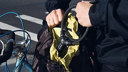 image for Temple Locked Premium Resettable Combination Cable Bike Lock By 3 Feet