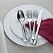 Flatware Set, 20 Pieces Stainless Steel Flatware Set with Fork, Knife and Spoon, Service for 4 by KITCHENTREND (PETRA)