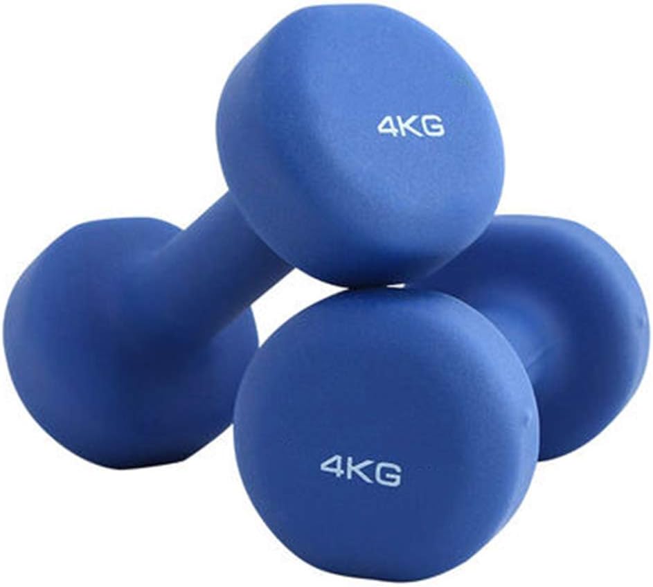 Rong Sport Dumbbell Lady Anaerobic Training 2 Pieces Hand Weights Gym Rehabilitation Strength For Use In Yoga Pilates Aerobic Neoprene Coated Amazon De Kuche Haushalt