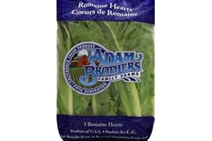 FRESH PRODUCE (BRANDS MAY VARY) Salad Bag Romaine Hearts, 3 Count