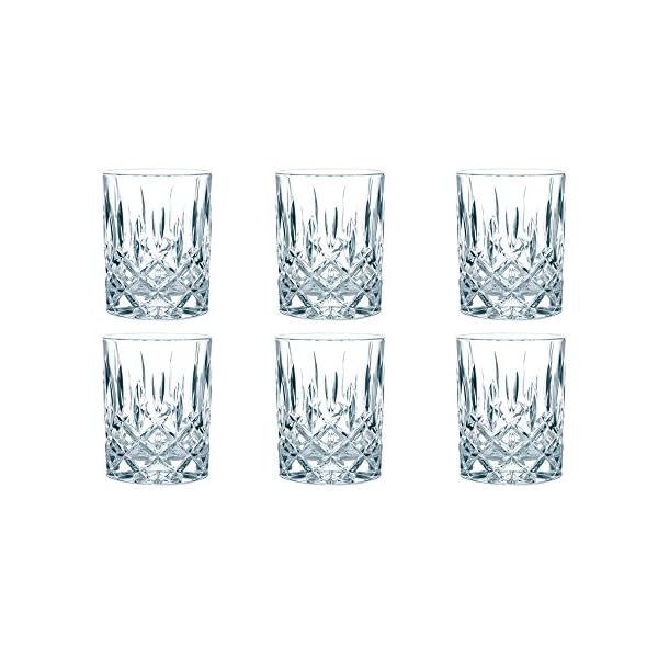 Spiegelau & Nachtmann - Noblesse - Whiskybecher, Gin Tonic Gläser, Wassergläser - Kristallglas - 6-er Set