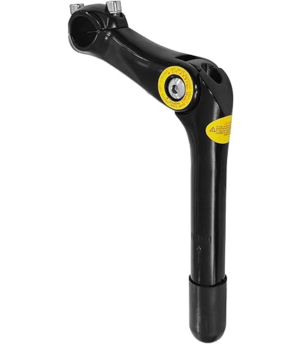 Potence Vélo Vintage Kalloy KA80 – Tige Plume Argentée, 80 Mm, 25.4 Mm, Eroica