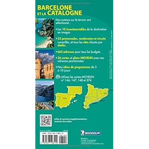 Guide Vert Barcelone et la Catalogne - Michelin (French Edition)