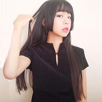 Japanese Style Women Girls Female Wig Fake Hair Mito Secondary