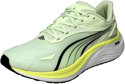 Herren Electrify Nitro 4 Straßen-Laufschuh, Apple Spritz-LUX Lime Black, 40.5 EU, Apple Spritz LUX Lime PUMA Schwarz, 40 EU
