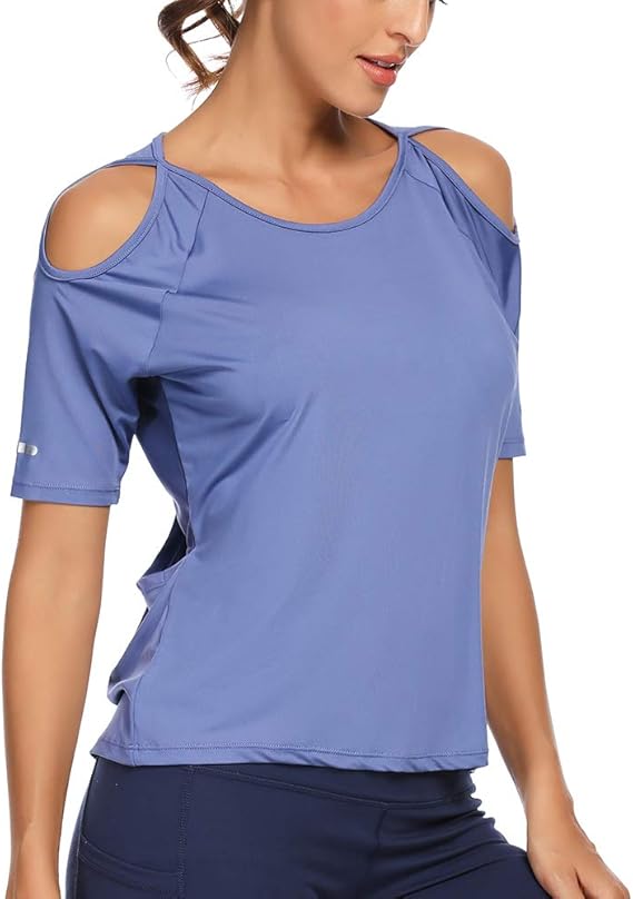 womens long workout tops uke