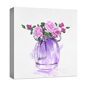 Canvas Wall Art for Living Room,Bedroom Home Artwork Paintings Perfume Ready to Hang - 12x12 inches