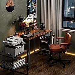 Coleshome 32 Inch Computer Desk, Modern Simple