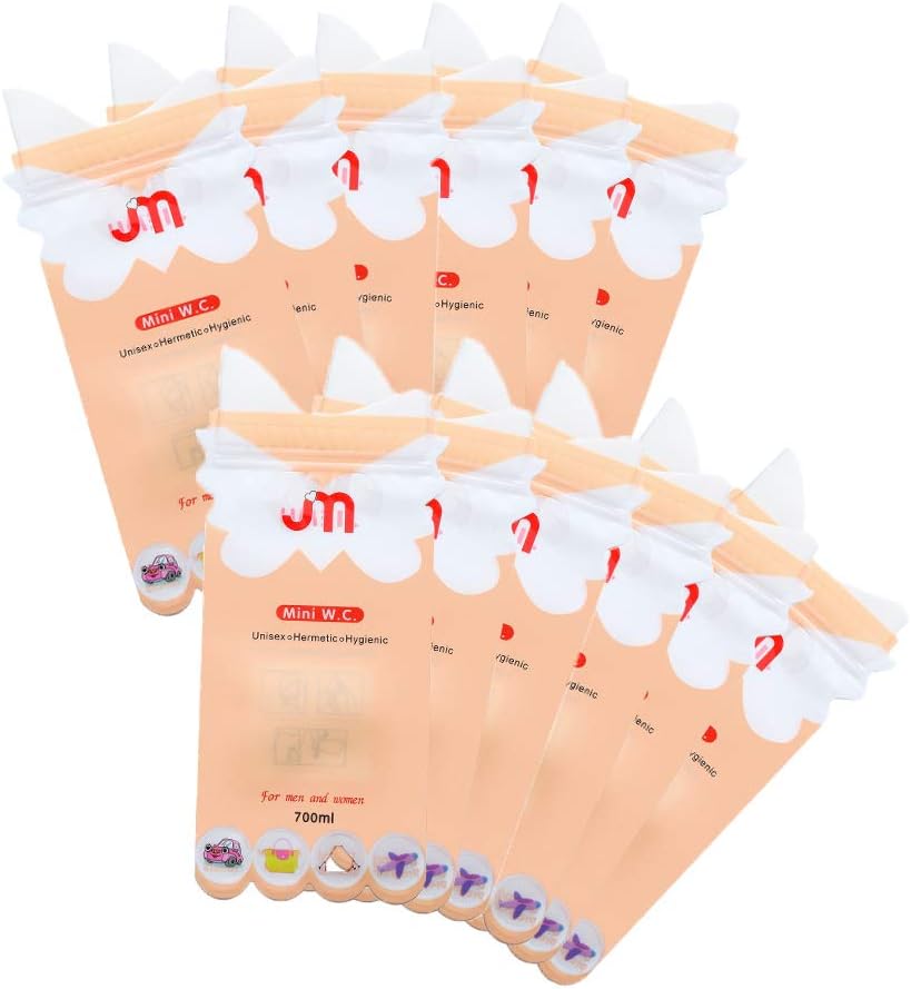 Disposable Urinal Bags for Women feminal emale Urinal Funnel Female Urination Device Women Stand to Pee Female Pee Funnel for Women Pee Standing up Portable Urinal for Men (Grey) : Sports & Outdoors
