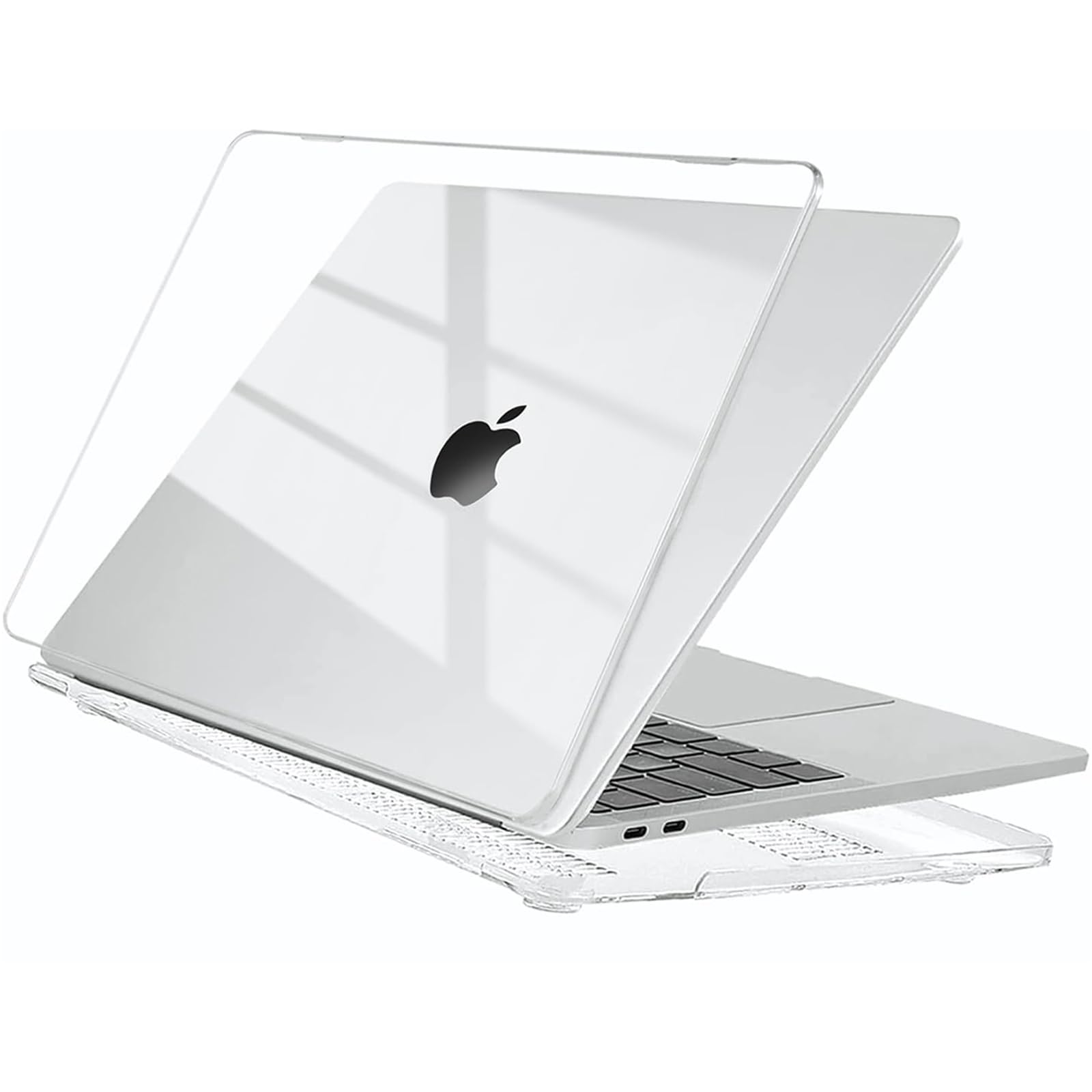 EooCoo Compatible MacBook Pro 13 Inch Case M2 M1 Chip 2016 2018 2019 2020 2022 Release Retina Display with Touch Bar A2338 A2289 A2251 A2159 A1989 A1706 Cover - Crystal Clear