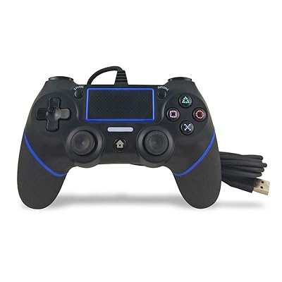 Adarẹ PS4 Wired, Prodico Wired Adar&iacute; Vibration Joystick fun Playstation 4