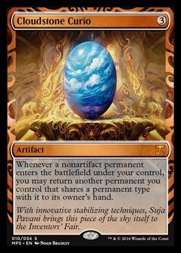 Magic: the Gathering - Cloudstone Curio (010/054) - Masterpiece Series: Kaladesh & Aether Revolt Inventions - Foil
