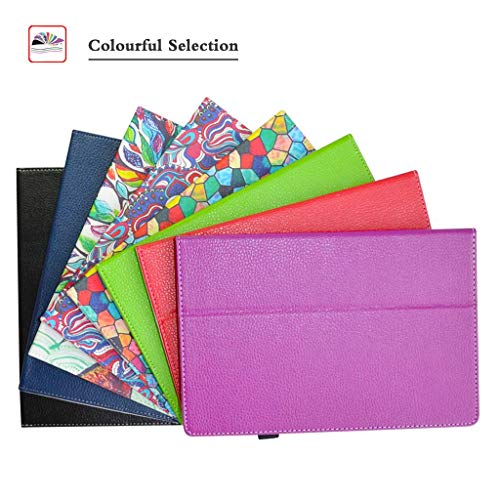 Acer One 10 S1003 Case,Mama Mouth PU Leather Folio 2-folding Stand Cover for 10.1" Acer One 10 S1003 Windows 10 Tablet PC,Dark Blue - Thumbnail 7