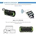 SoundPEATS Portable Bluetooth Speakers Outdoor Wireless Speakers Water Resistant Shower Speaker (Dual 5W Drivers, IP65 Waterproof / Dustproof, 10 Hours Play Time, Bass, Built in Mic) - P3