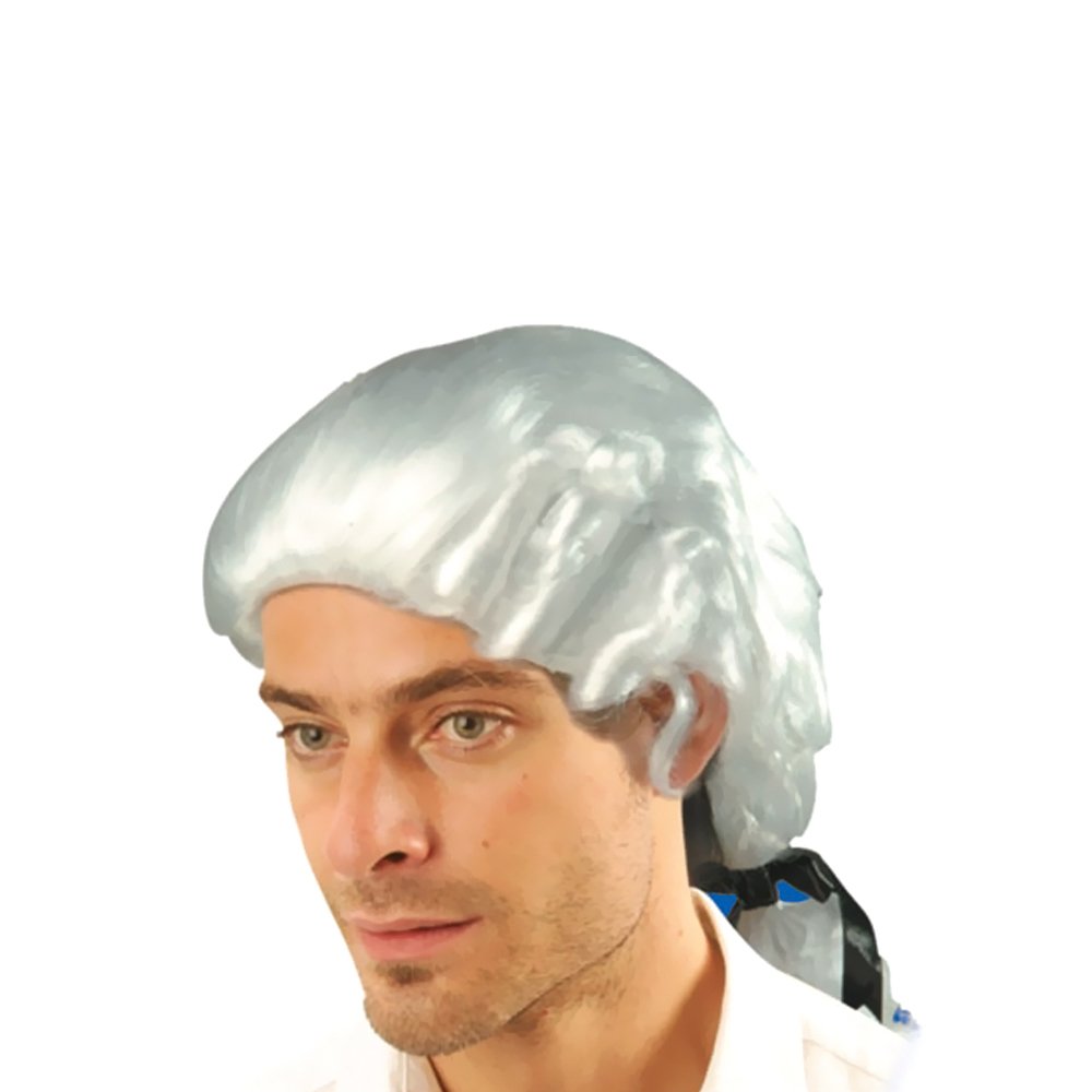 Dress Up America Adult Colonial Historical Wig - Colonial Historical Wig for Role Play