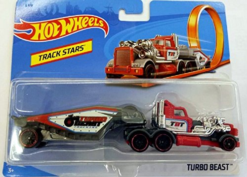 Hot wheels track trucks - turbo beast - rad tractor and…