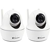 Swann 2 Pack PTCAM Wireless Wi-Fi 1080p Pan & Tilt Camera