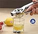 Lemon Squeezer Convenient design Stainless steel press lemon lime orange juicer, Anti-corrosive, Heavy Duty Easy to Use Manual Citrus Press, High quality, Color silver