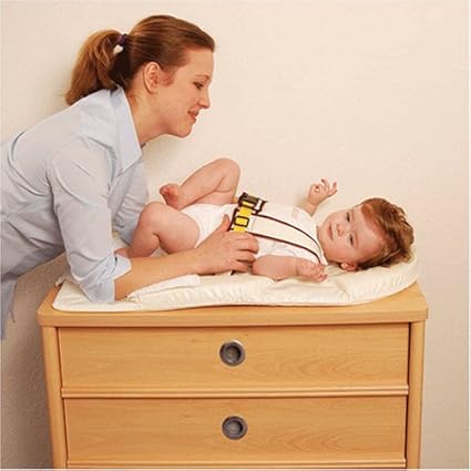 baby changing mat with harness