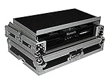 ProX Cases XS-MIXDECKEX-LT Numark Mixdeck Express DJ MIDI Controller ATA Road Gig Ready Flight Case w/Gliding Laptop Shelf