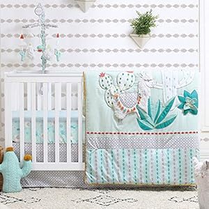 succulent crib bedding