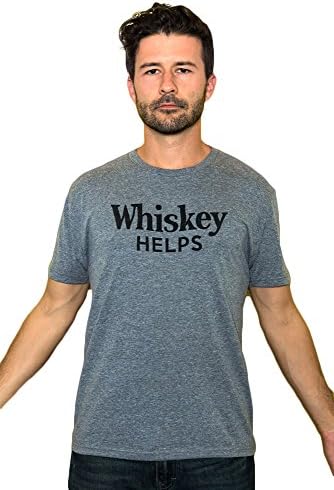 Kid Dangerous Men's Whiskey Helps T-Shirt - XXL