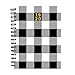 Classic Black Plaid Medium Daily Weekly Monthly 2019 - 2020 Planner: July 2019 - June 2020 (Academic by 