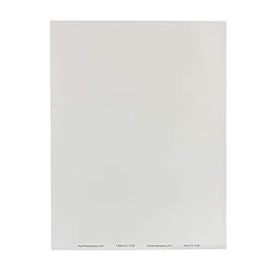 Perforated Paper Nameplate Inserts, Pack of 20