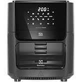 Electrolux Air Fryer Forno 5 em 1 12L 1700W Digital 1 Bandeja Antiaderente 5 modos preparo 7 Receitas Programadas Aviso Sonor