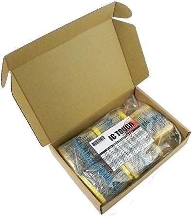 Ictouch 50value 1000pcs 1/2W Metal Film Resistor Assortment Kit KIT0076