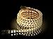 CBConcept UL Listed, 3.3 Feet, Super Bright 900 Lumen, 3000K Warm White, Dimmable, 110-120V AC Flexible Flat LED Strip Rope Light, Commercial Grade, Indoor Outdoor use, Ready to plug n shine