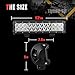 TURBO SII 12 Inch LED Light Bar Spot Flood Combo Beam 180W Double Row Light Bar Off Road Driving Led Work Lights for UTV ATV Truck Boat Waterproof