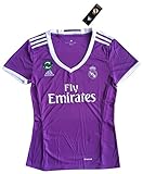 Women's Real Madrid 2016-2017 Away Soccer Jersey Purple