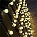 Solar String Lights 2-Pack 30 LED 19.8ft Globe Outdoor Waterproof Crystal Ball Christmas Decoration Lights Solar Patio Lights Decorative for Xmas Tree Garden Home Lawn Wedding Party Holiday