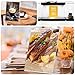TWING Table Sign Display Holder Slant-Back Design Ad Picture Frame, Brochure Holder Clear Acrylic 5x7 inches Table Menu Stand Card Display Pack of 3