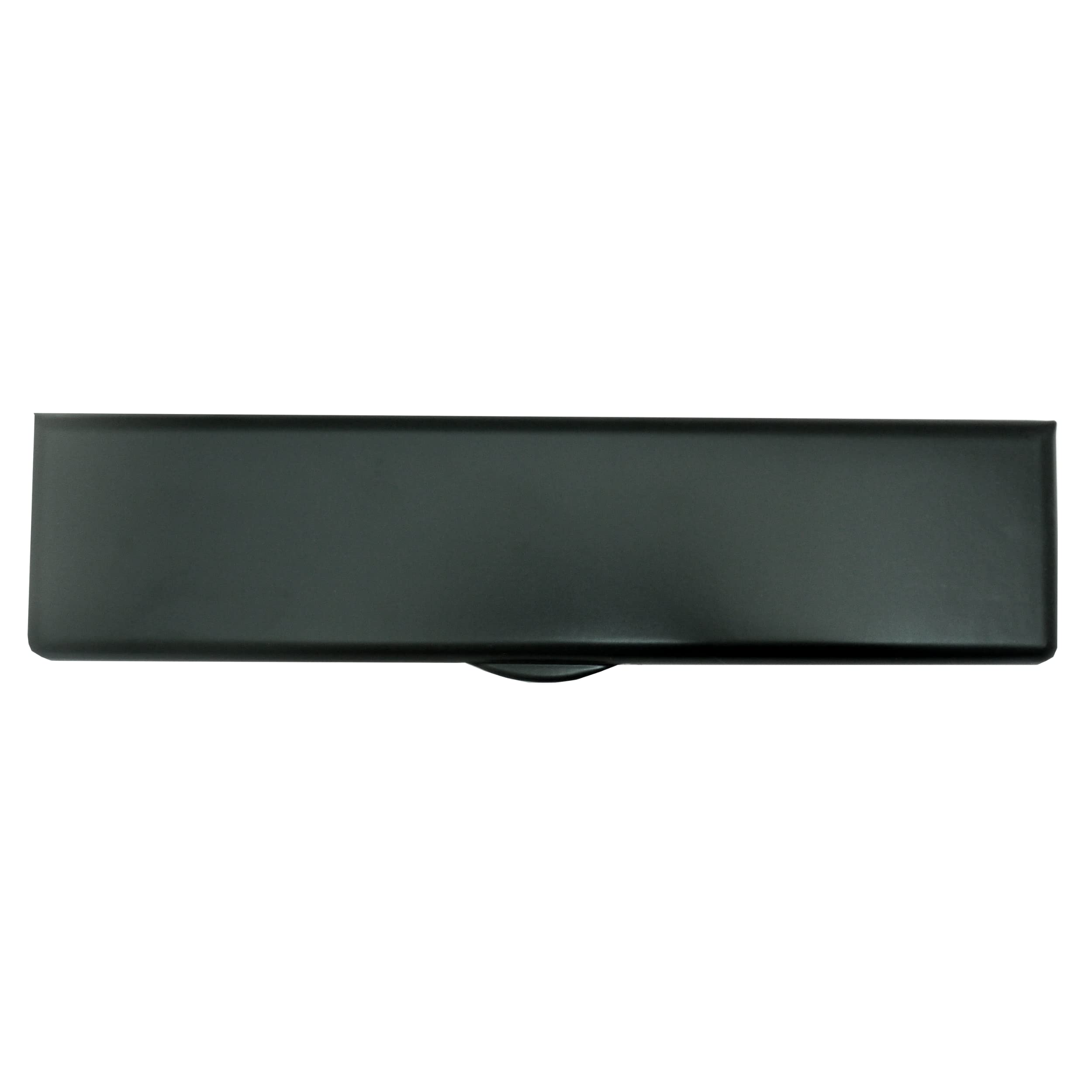 UAP 12 Inch iPlate Letter Box with Anti-Vandal Flap & Brushes - Draught Proof, Post Box for Wooden & uPVC Doors (24-80mm) - Weather-Resistant, Secure Letterplate Design (Black) — image 1