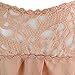 Lisli? Womens Chiffon Lace Crochet Long Sleeve Tee Shirt Casual Blouse Tops (L)