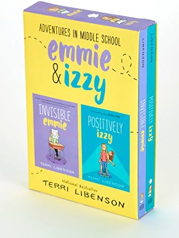 Adventures in Middle School 2-Book Box Set: Invisible Emmie and Positively Izzy (A Graphic Novel Box Set) (Emmie & Friends)