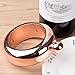 DANGSHAN Bracelet Flask Stainless Steel Wine Bangle with Funnel for Women Fashion Party Supplies (Unicorn Rose Gold)