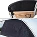 ocuS Auto Car Window Shade 2PCS Breathable Mesh Vehicle Side Window Sunshade Automotive Window Sun Shade