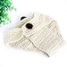 JISEN Baby Newborn Photography Props Cute Dog Handmade Crochet Knitted Unisex Baby Cap Outfit