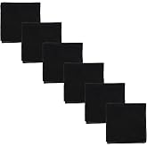 Motique Accessories Solid Color Bandana - Set of 6 Bandannas